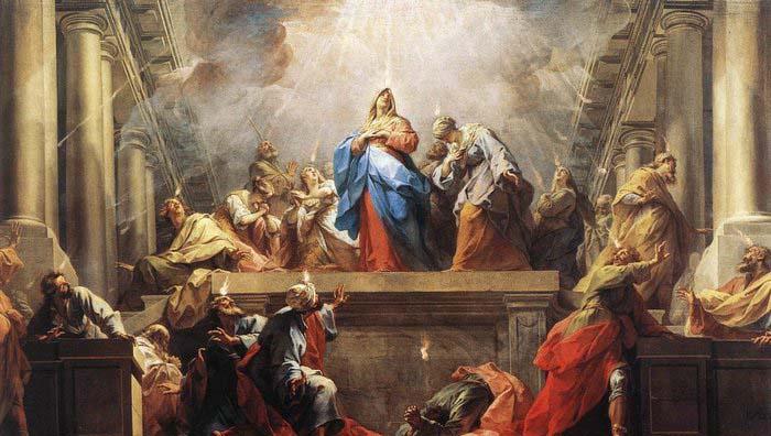 Jean Restout Pentecost oil painting image